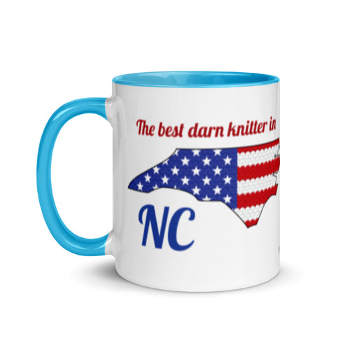 The Best Darn Knitter in NC mug